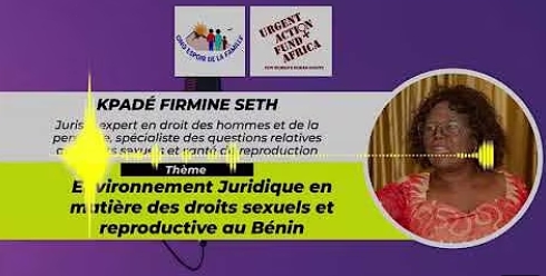 PODCAST : KPADE FIRMINE A PROPOS DE L’ENVIRONNEMENT JURIDIQUE DES DSSR AU BENIN